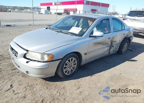 2005 Volvo S60 2.4 из США, поврежденный, VIN YV1RS612X52457487